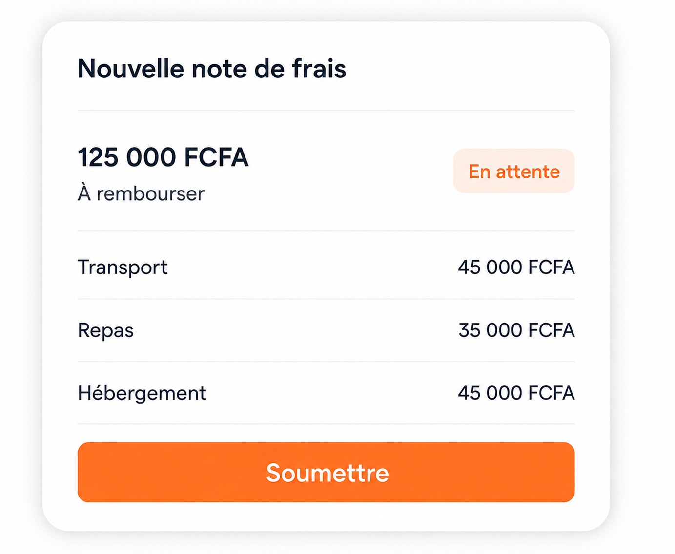 Notes de Frais. Gérez vos dépenses sans stress.
